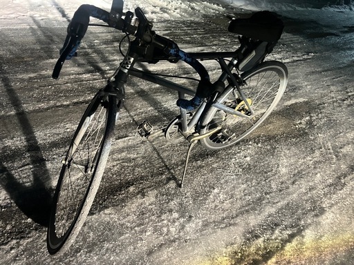 自転車 とスタンドのセット