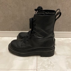【美品】H&M レースアップ ブーツ 38の画像