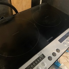 脚付 アイリスオーヤマ IHクッキングヒーター IHK-W12S...