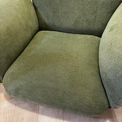 【あげます・引取り限定】無印 リクライニングソファの画像