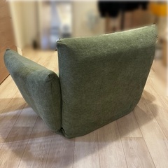 【あげます・引取り限定】無印 リクライニングソファの画像