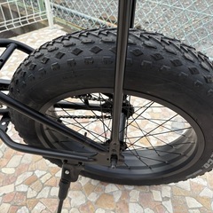 【引き取り限定八王子市】ファットバイク BRONX20インチ CUSTOM ブラックの画像
