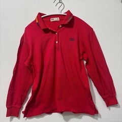 DAKS GOLF 赤 ポロシャツ　ゴルフシャツ