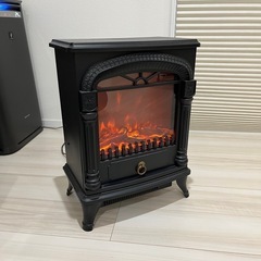 値下げ！暖炉　ファンヒーター　電気ストーブ
の画像