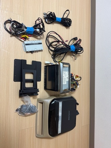 アルパイン カーナビ フリップダウンモニター