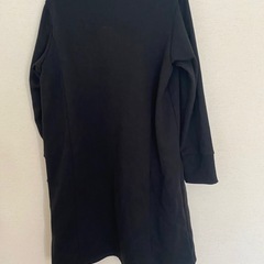裏フリース　トレーナーワンピース　LLサイズの画像