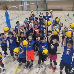 小学生向け バレーボールクラブ 男女１年生以上 杉二小体育館 土日朝の画像