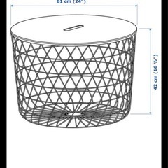 【IKEA】丸テーブルの画像