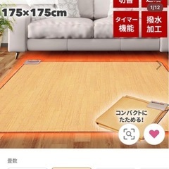 電気カーペット新品未使用