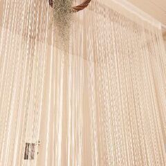 ストリングカーテン（ひものれん）４枚セットの画像