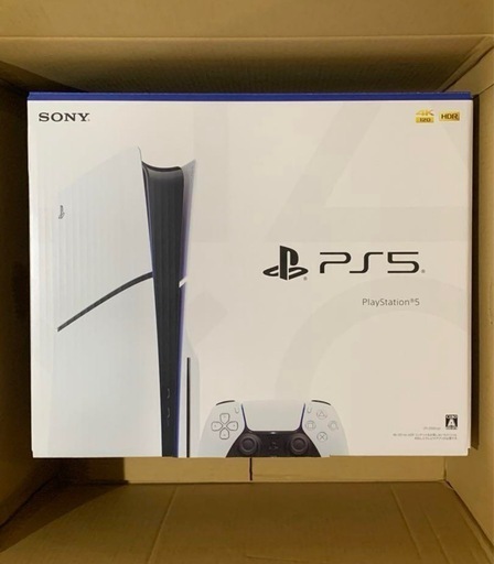 新品未使用品　最新型PS5 ディスクなし