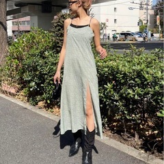 shaggie キャミワンピの画像