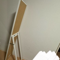 全身鏡　スタンドミラー　コンパクトサイズ　軽量の画像
