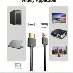 HDMI&USBケーブルの画像