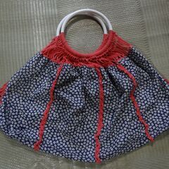 エコバッグ 布製 リングの持ち手