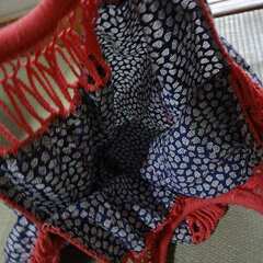 エコバッグ 布製 リングの持ち手の画像