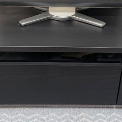 テレビ台　黒に近いダークブラウン