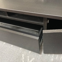 テレビ台　黒に近いダークブラウンの画像