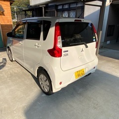 現在交渉中（2\1まで）【中古車】5万円お値引き！早い者勝ち！！軽自動車EKワゴン白色　走行距離10500km 年数の割には、まだまだ使える綺麗な車両です。。の画像