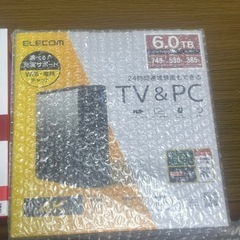 エレコム　ハードディスク　6.0TB  大容量