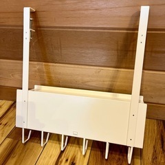 デスク下ケーブル&ルーター収納ラック スマート / 山崎実業 / towerの画像