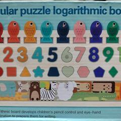 パズル/マグネット式魚釣り/木製玩具/魚釣りおもちゃ/木製おもちゃ/知育玩具/知育おもちゃの画像