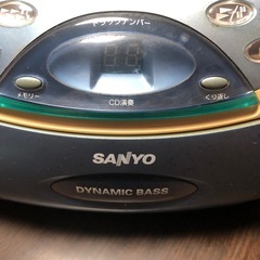 CDラジカセ　　　SANYOの画像