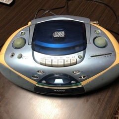 CDラジカセ　　　SANYO