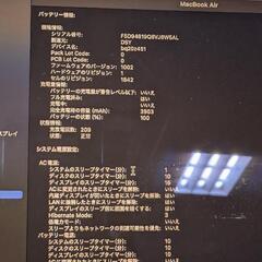 MacBook air core i5  2019 の画像