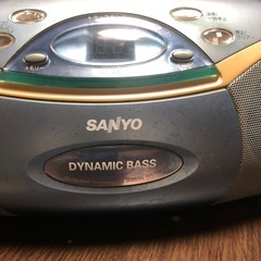 CDラジカセ　　　SANYOの画像