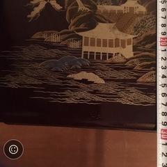 書道具　文箱　硯箱　収納箱　高級感　物入れ　書類入れ　アンティーク レトロ　工芸品の画像