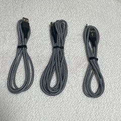 USB Type C ケーブル USB-A & USB-Cケーブル 3本セットの画像
