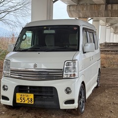 売れました  エブリィワゴン26年式DA64W 2WD PZター...