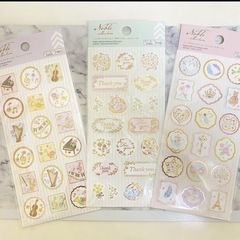 【即購入◎】シール　ステッカー　パステル　ノーブルコレクション　...