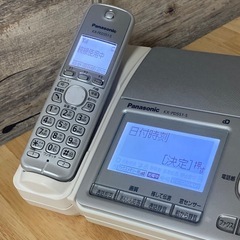 美品　パナソニック おたっくす 安心応答あり　デジタルコードレスFAX KX-PD551-sの画像