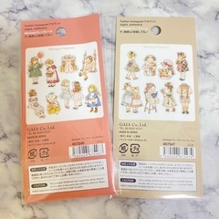 【大人気】エンチャント　フレークシール 2種セット　キャンドゥ　限定の画像