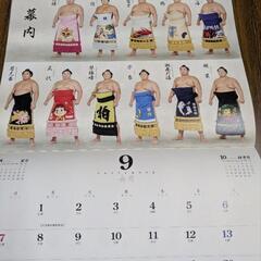 大相撲カレンダー　２０２５の画像