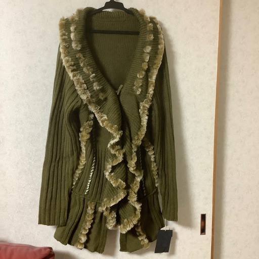 MASABARDO カーディガン　ジャケット　羽織　ラビット　ウール50% L