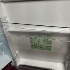 赤いSHARP　AQUA　157Lの画像