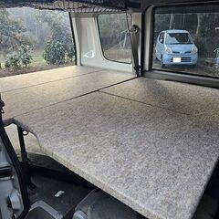 値下げ　エブリイバンベッドキット　車中泊や職人さんの棚としての画像