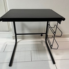 ニトリ　伸縮レンジ上ラックの画像