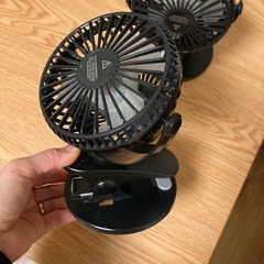 ミニ扇風機まとめて(ジャンク品)の画像
