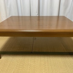 長方形こたつの画像