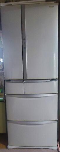 ５扉冷蔵庫　ナショナル(パナソニック) 製 NR-F531T-H