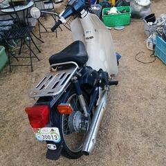 原付バイクスーパーカブの画像