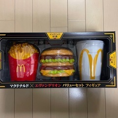 マクドナルド、エヴァンゲリオン　コラボフィギュア