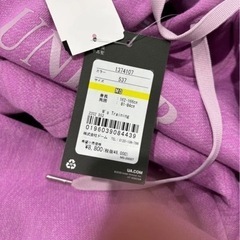 新品アンダーアーマー！UAエッセンシャル スクリプト フリース プルオーバー フーディー（トレーニング/レディース）の画像