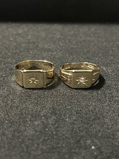 希少】英国イギリスロンドン1900年初頭製造LW&G アンティークリング