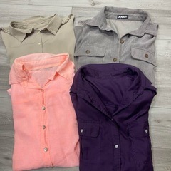 レディース長袖シャツ・カーディガンまとめ売り