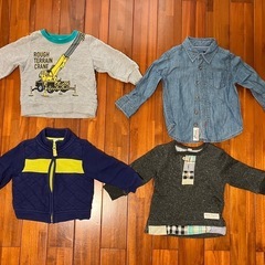 子供服まとめ売り　80cm　男の子　冬服　春服の画像